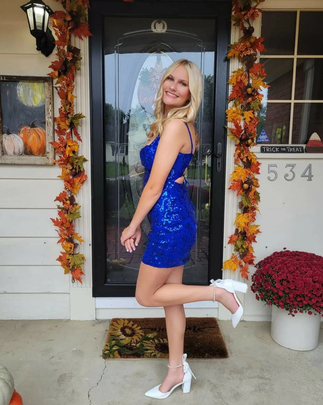 Windsor Leila Sequin Bodycon Mini Dress
