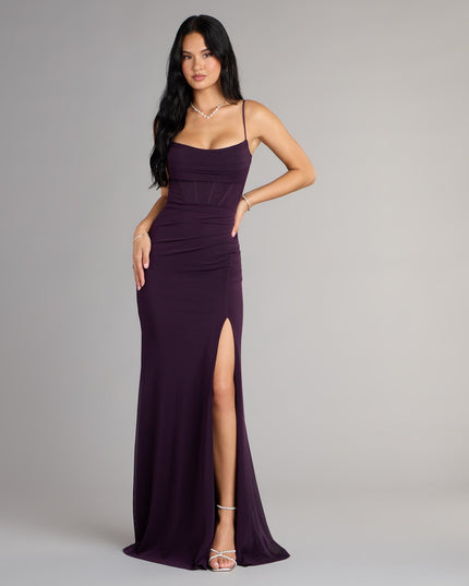 Windsor Marabella Mesh Corset Mermaid Formal Dress