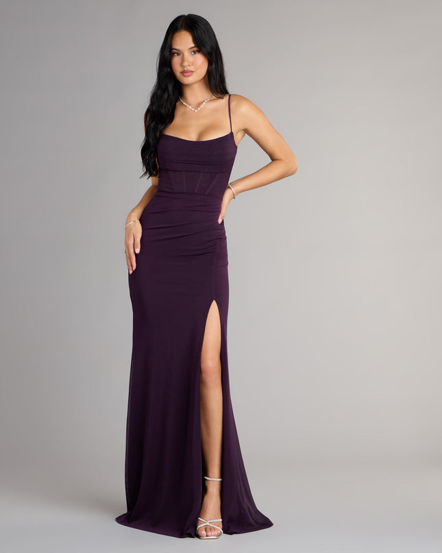 Windsor Marabella Mesh Corset Mermaid Formal Dress