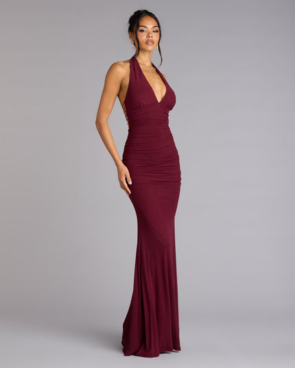 Windsor Juliana Mesh Strappy Back Mermaid Formal Dress