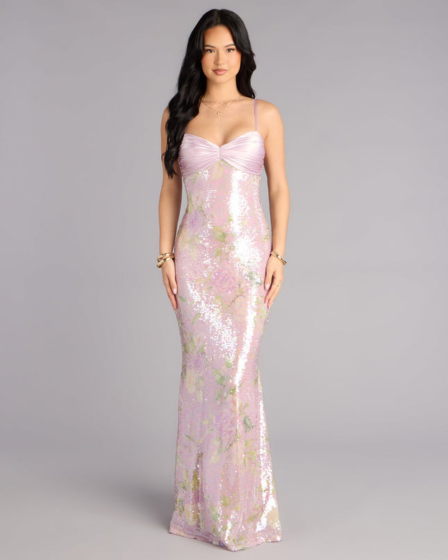 Windsor Murielle Sequin Mermaid Formal Dress