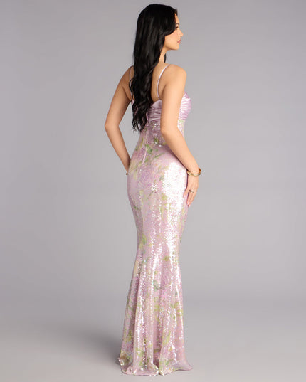 Windsor Murielle Sequin Mermaid Formal Dress