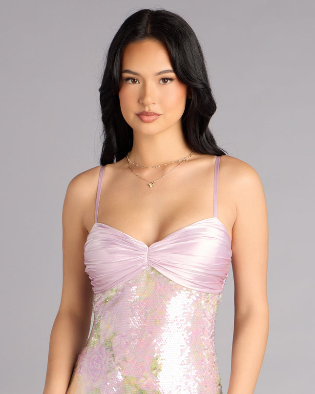 Windsor Murielle Sequin Mermaid Formal Dress