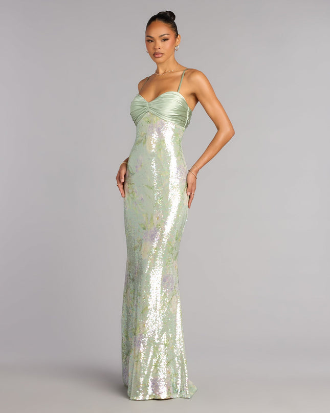 Windsor Murielle Sequin Mermaid Formal Dress