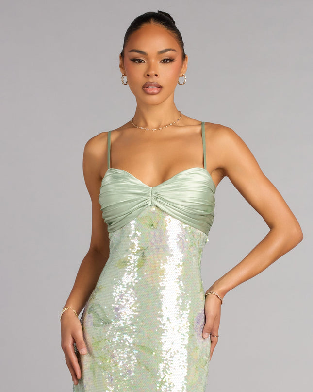 Windsor Murielle Sequin Mermaid Formal Dress