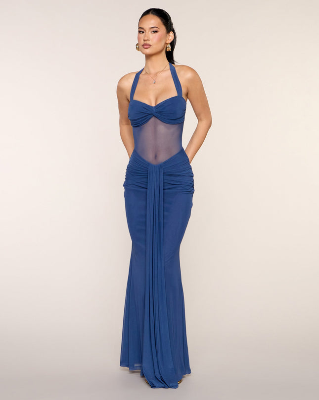 Windsor Tori Mesh Mermaid Formal Dress