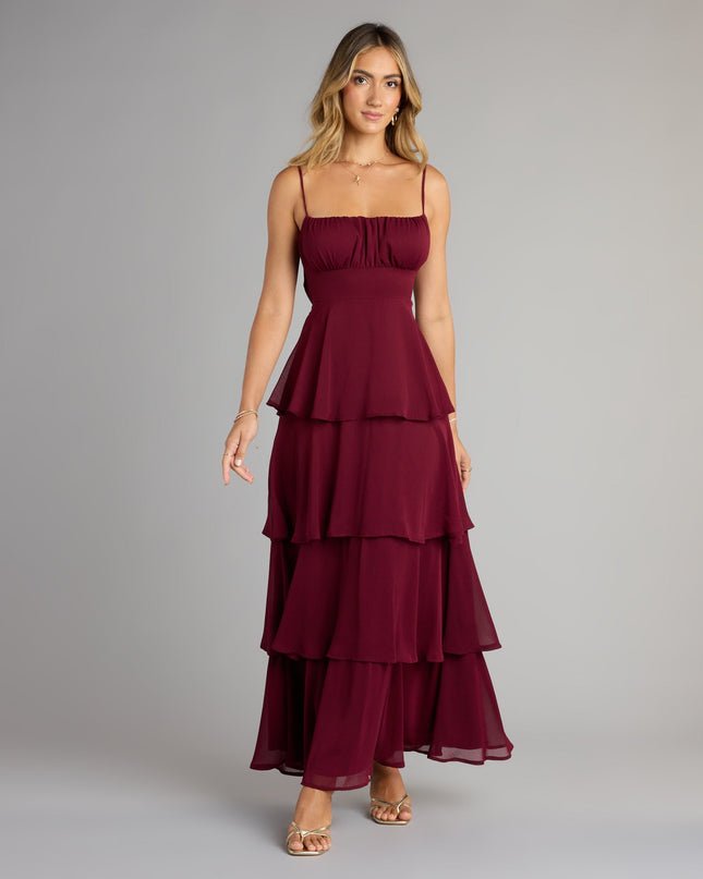 Windsor Evening Soirée Chiffon Maxi Dress
