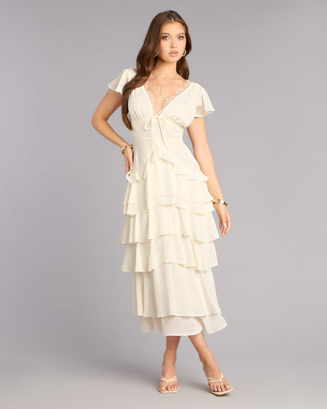Windsor Softly Stolen Moments Lace A-Line Midi Dress