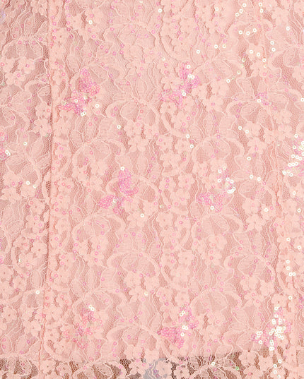 Windsor Sparkle Butterfly Sequin Lace-Up Skater Dress