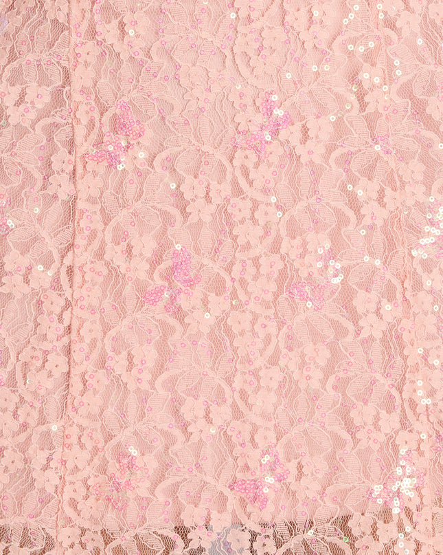 Windsor Sparkle Butterfly Sequin Lace-Up Skater Dress