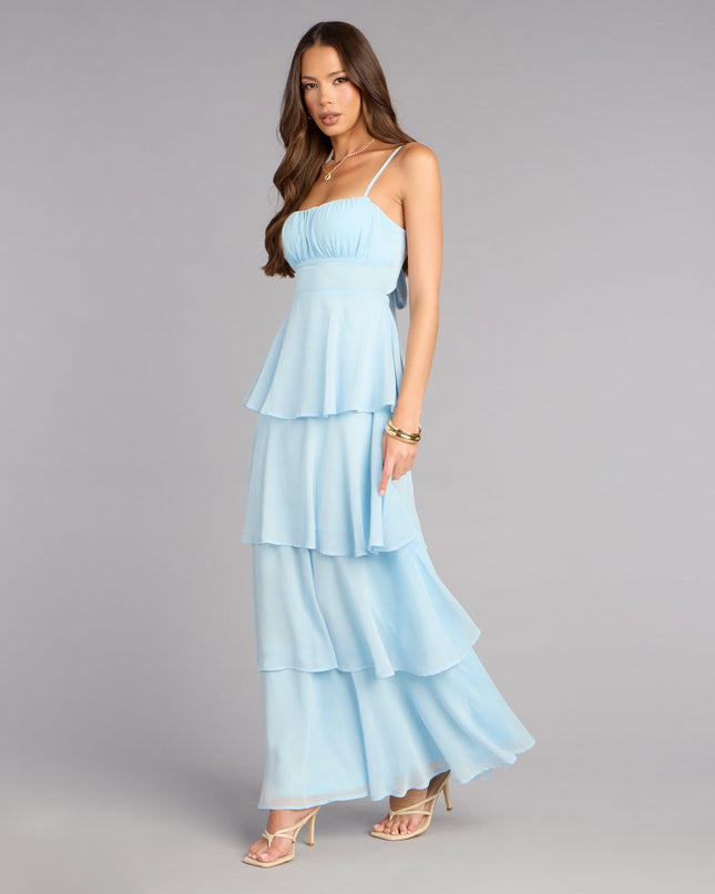 Windsor Evening Soirée Chiffon Maxi Dress