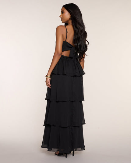 Windsor Evening Soirée Chiffon Maxi Dress
