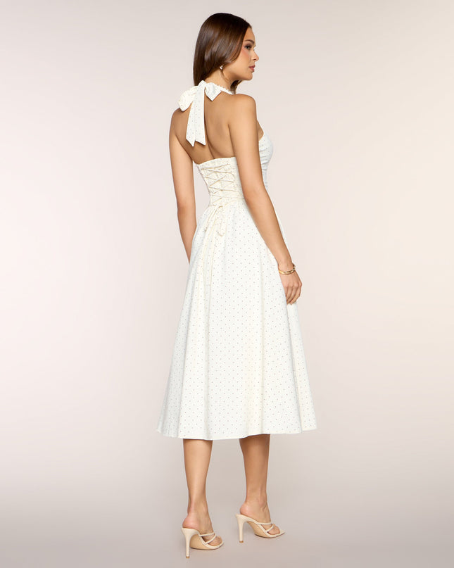 Windsor Picture Perfect Polka Dot Midi Dress