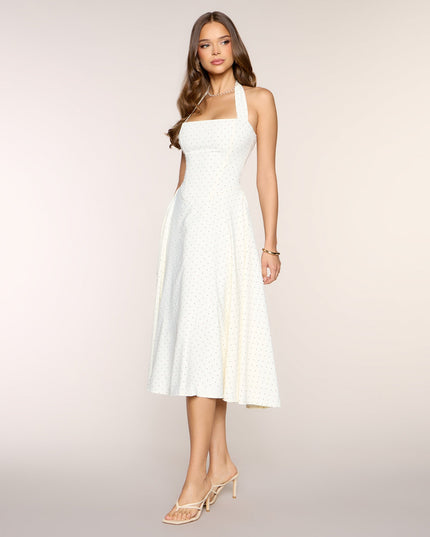 Windsor Picture Perfect Polka Dot Midi Dress