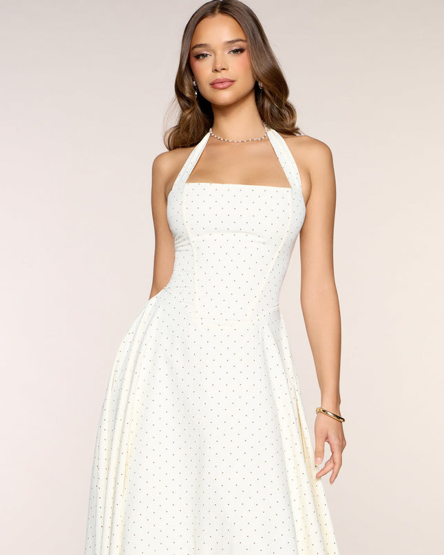 Windsor Picture Perfect Polka Dot Midi Dress