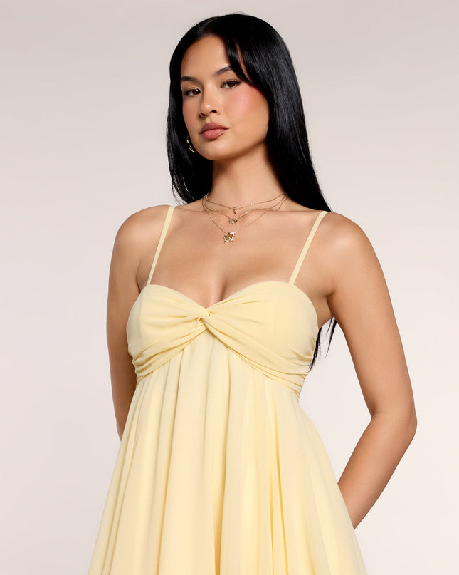 Windsor Perfectly Pretty Tie Back Babydoll Dress