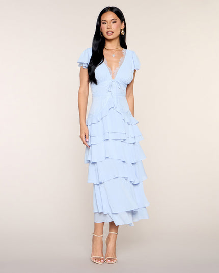 Windsor Softly Stolen Moments Lace A-Line Midi Dress