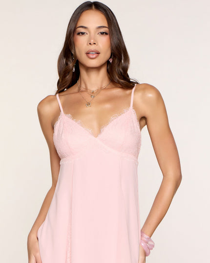 Windsor Soft Launch Lace Chiffon Mini Dress