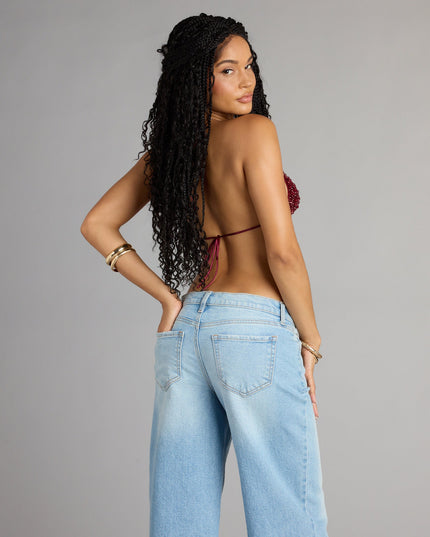 Windsor Festival Headliner Beaded Triangle Bralette