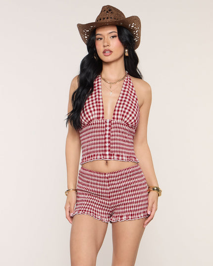 Windsor City Stroll Gingham Shorts