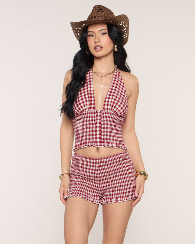 Windsor City Stroll Gingham Shorts