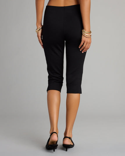 Windsor Forever On Trend High-Rise Ponte Capri Pants