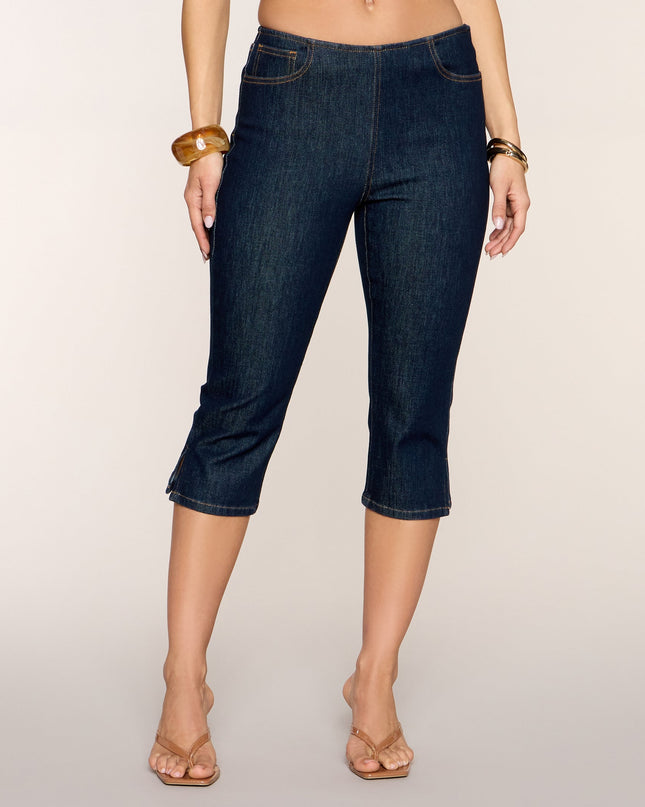 Windsor Booked And Busy Denim Capri Pants
