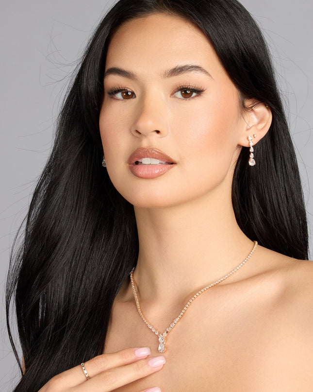 Windsor Luminous Glow Cubic Zirconia Jewelry Set