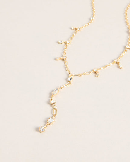 Windsor Refined Rhinestone Necklace And Earrings Set