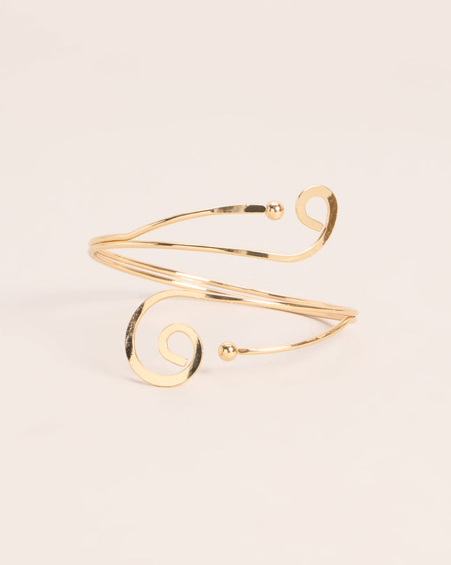 Windsor Polished Muse Sculptural Arm Cuff