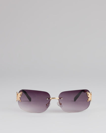 Windsor Pretty Intent Butterfly Side Sunglasses
