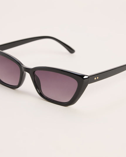 Windsor Shade Check Cat Eye Sunglasses