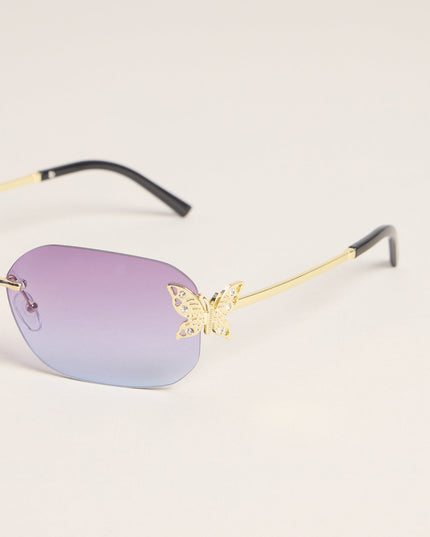 Windsor Pretty Intent Butterfly Side Sunglasses