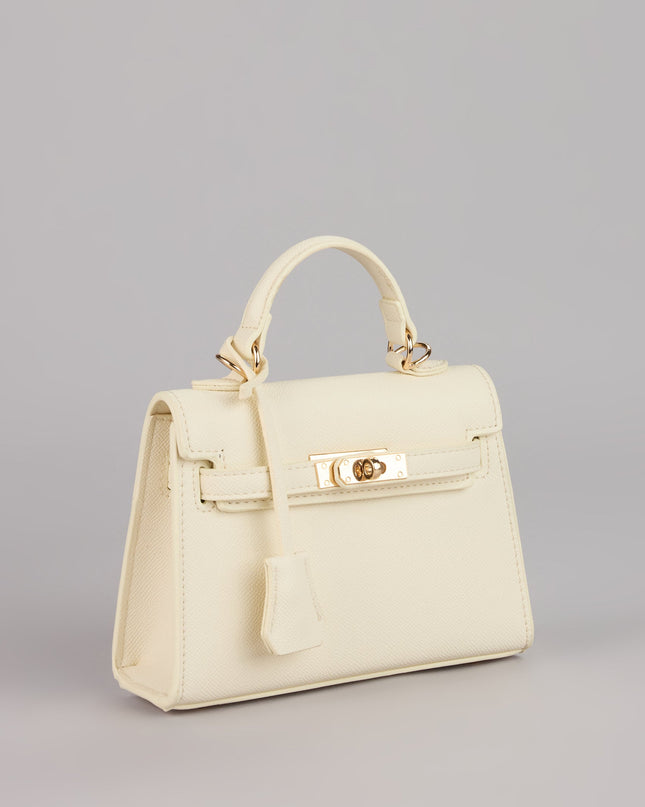 Windsor Little Luxe Twist Lock Mini Satchel Bag
