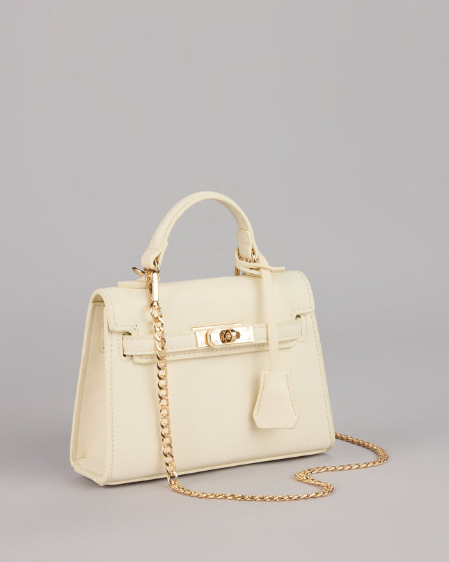 Windsor Little Luxe Twist Lock Mini Satchel Bag