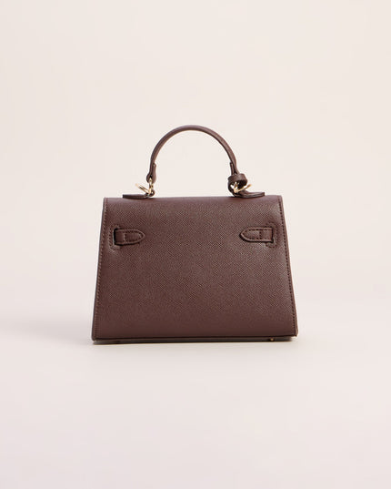 Windsor Little Luxe Twist Lock Mini Satchel Bag