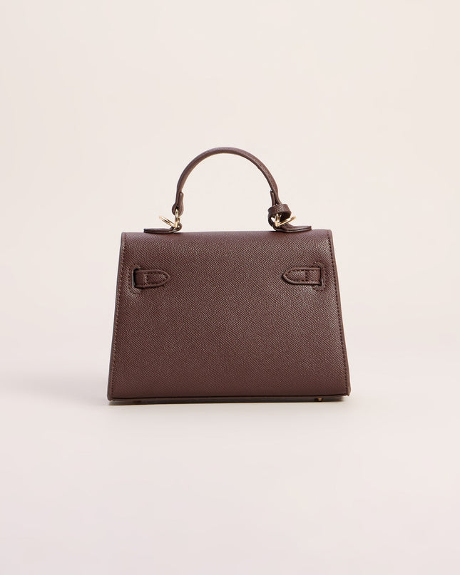 Windsor Little Luxe Twist Lock Mini Satchel Bag