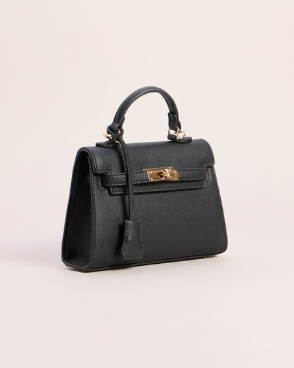 Windsor Little Luxe Twist Lock Mini Satchel Bag