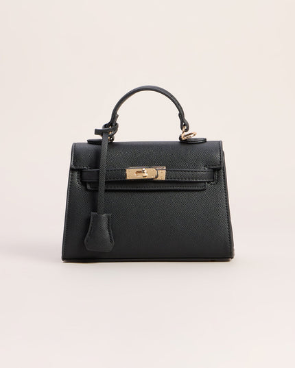 Windsor Little Luxe Twist Lock Mini Satchel Bag