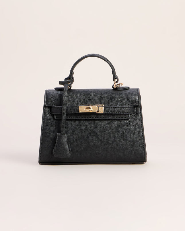 Windsor Little Luxe Twist Lock Mini Satchel Bag