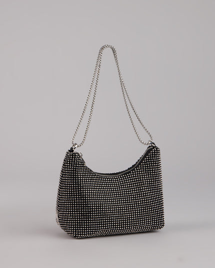 Windsor Glamour Girlie Rhinestone Mesh Shoulder Bag