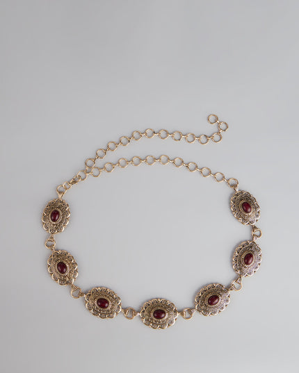 Windsor Southern Wind Statement Concho Chain Belt