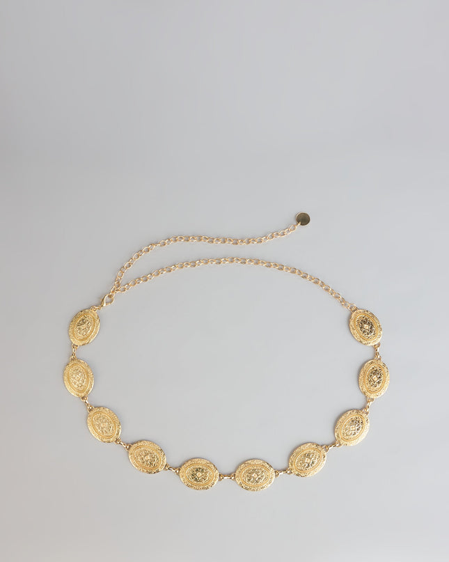 Windsor Golden Hour Muse Concho Chain Belt
