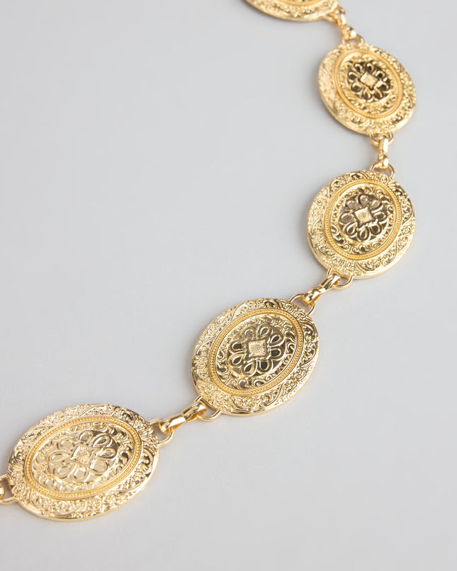 Windsor Golden Hour Muse Concho Chain Belt