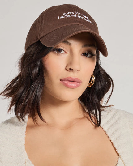 Windsor Stopped For Coffee Baseball Cap