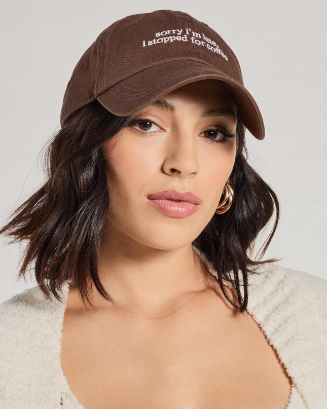Windsor Stopped For Coffee Baseball Cap