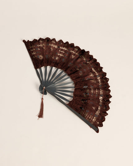 Windsor Drama Queen Lace Folding Hand Fan