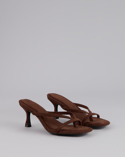 Windsor Minimal Mood Faux Suede Kitten Heels