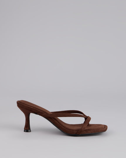 Windsor Minimal Mood Faux Suede Kitten Heels