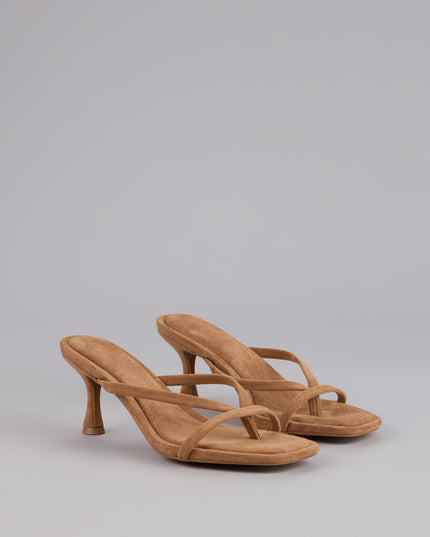 Windsor Minimal Mood Faux Suede Kitten Heels